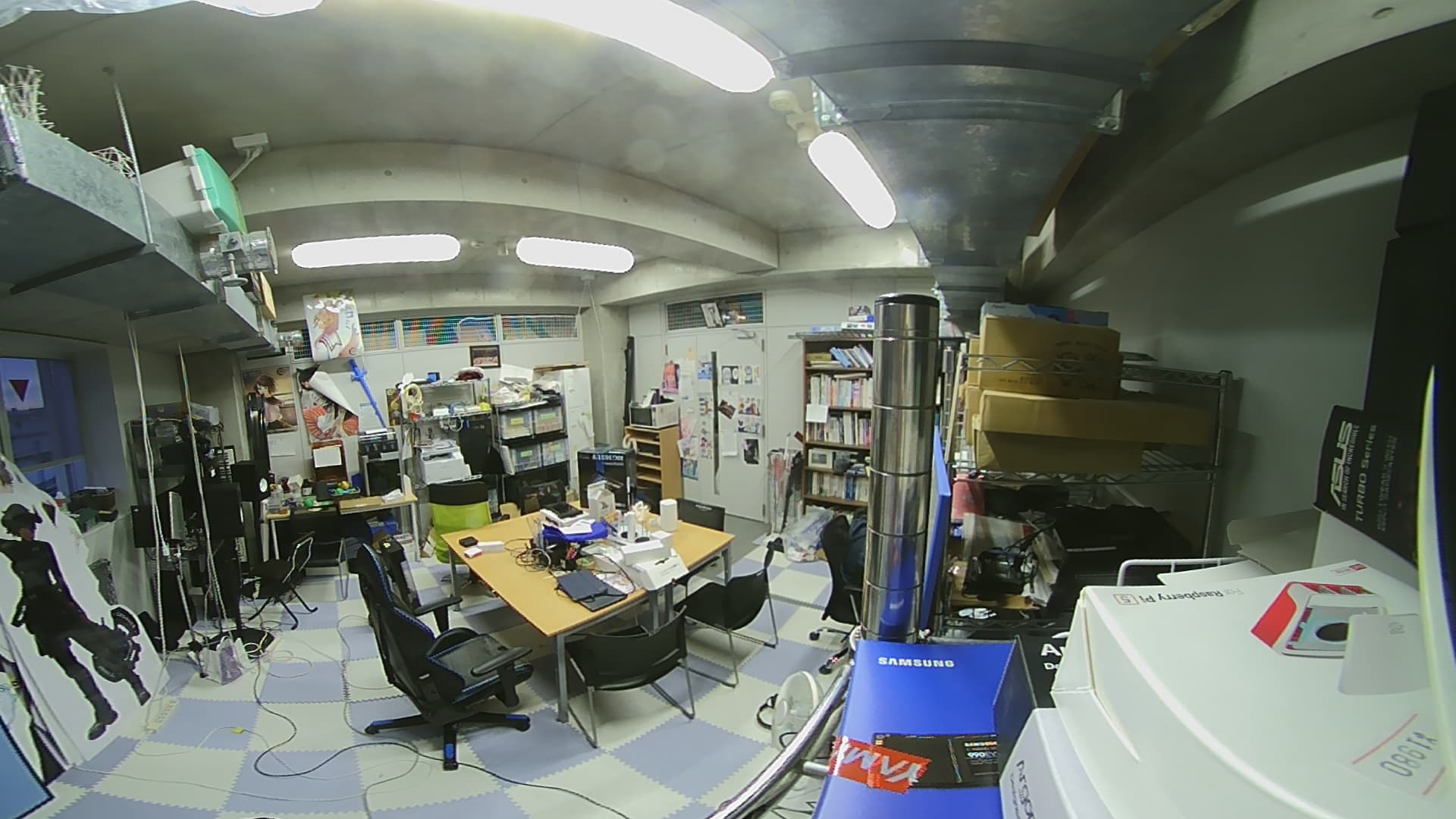 ソフ研の部室の様子