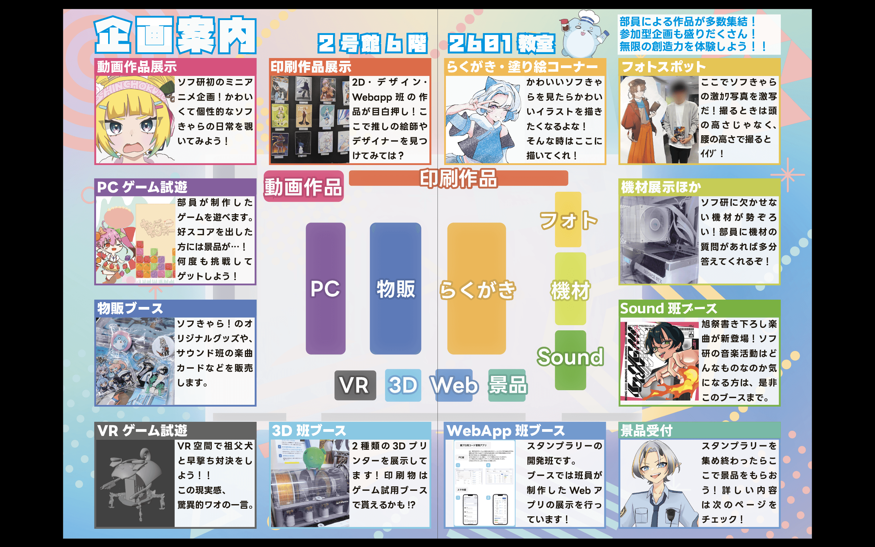 旭祭ソフトウェア研究部2025 パンフレット