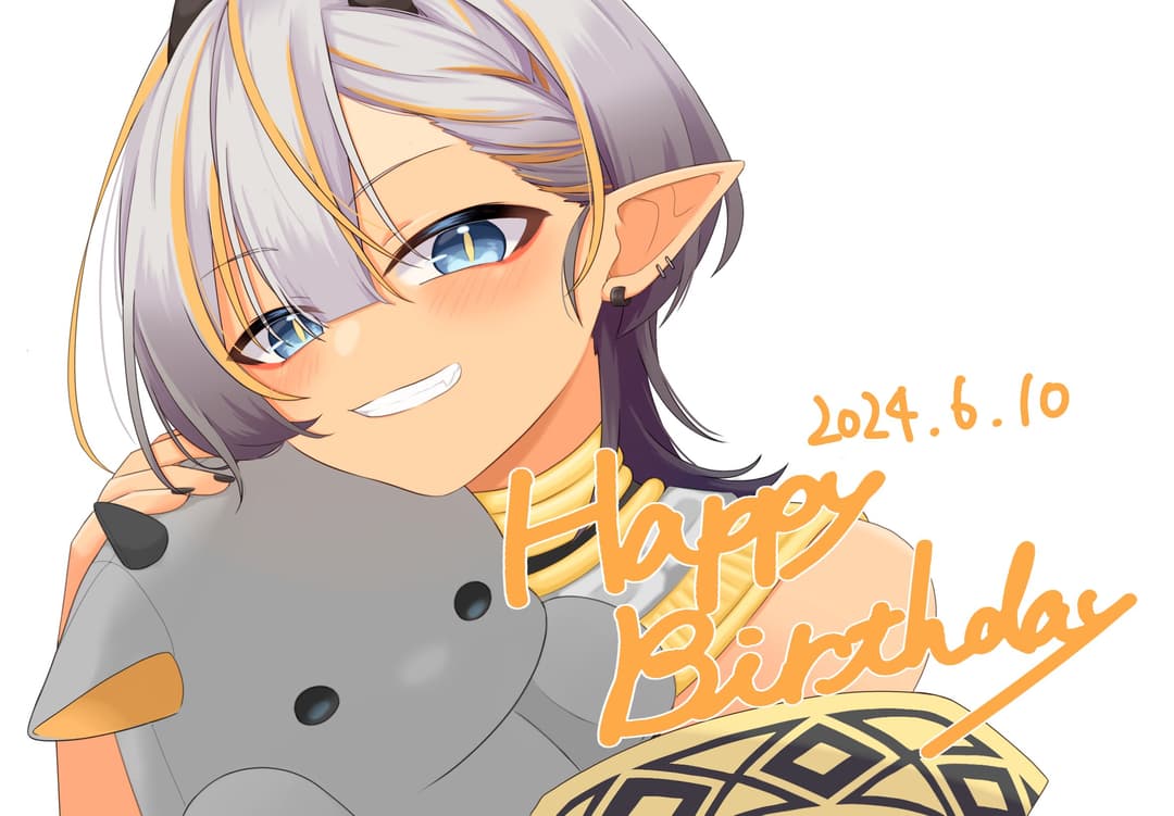 ネーレ・アレリオス誕生日イラスト2024 created by. 奏巴